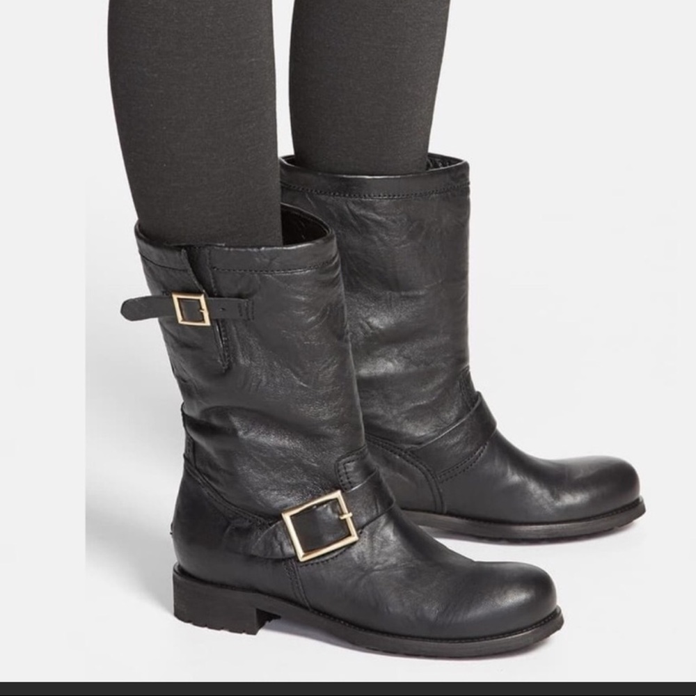 Jimmy Choo Motorcycle Boot - sz 39